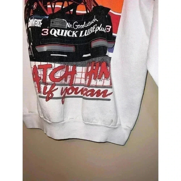 VINTAGE DALE EARNHART CREWNECK NO TAG SEEMS SIZE SMALL UNISEX - Picture 4 of 14